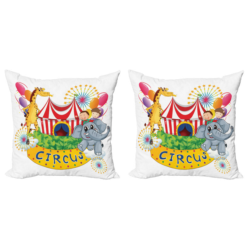 Nooriya Square Scatter Cushion Cushion Cover, 50cm H x 50cm W