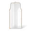Country French Flat Metal Wall Mirror