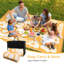 Tapis d'extérieur imperméable et réversible tant pour le patio que pour le camping-1007013770