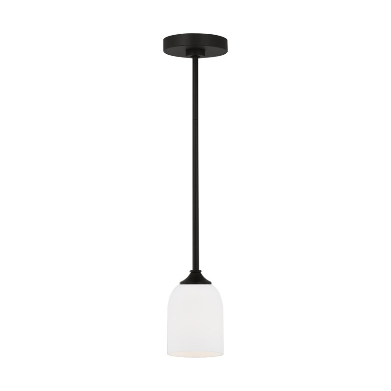 Mini-luminaire suspendu Émile de Génération Lighting , Noir mat, Non