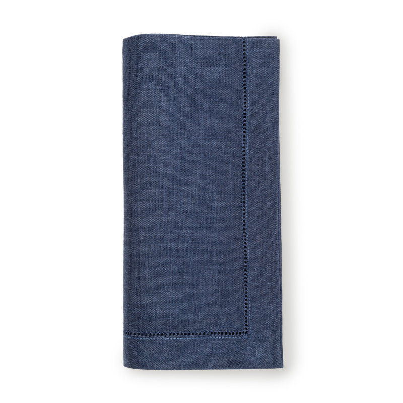 Festival Linen Square Napkins, Navy