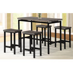 Denzel 5 - Piece Counter Height Dining Set