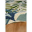 Tapis fait main Mehcad ivoire et bleu-31943199