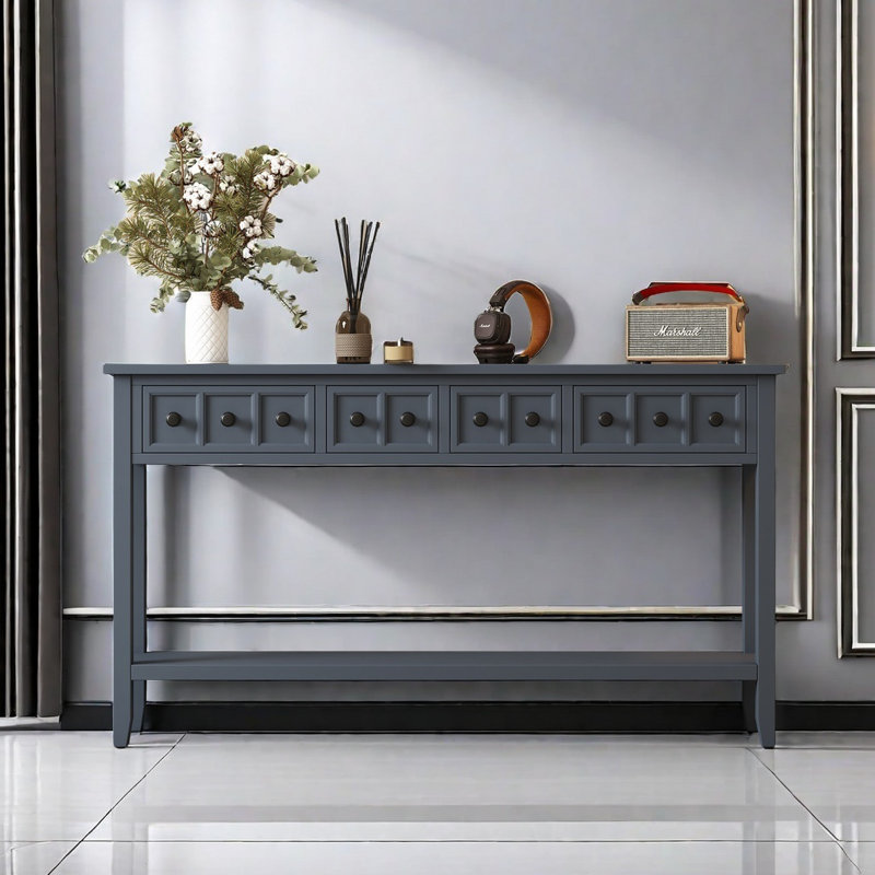 Table d'appoint Tarsita, Gris anthracite