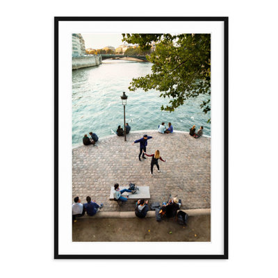 Happy Hour, Paris - Photographie de cadre photo sur papier