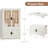 Orenbuch 15.6'' Rolling Portable Wardrobe