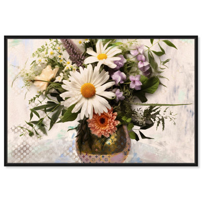 "Royal Spring Bouquet Canvas Glam Living Art" par Art Remedy