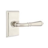 Turino Round Passage (Hall & Closet) Door Lever with Rectangle Rosette