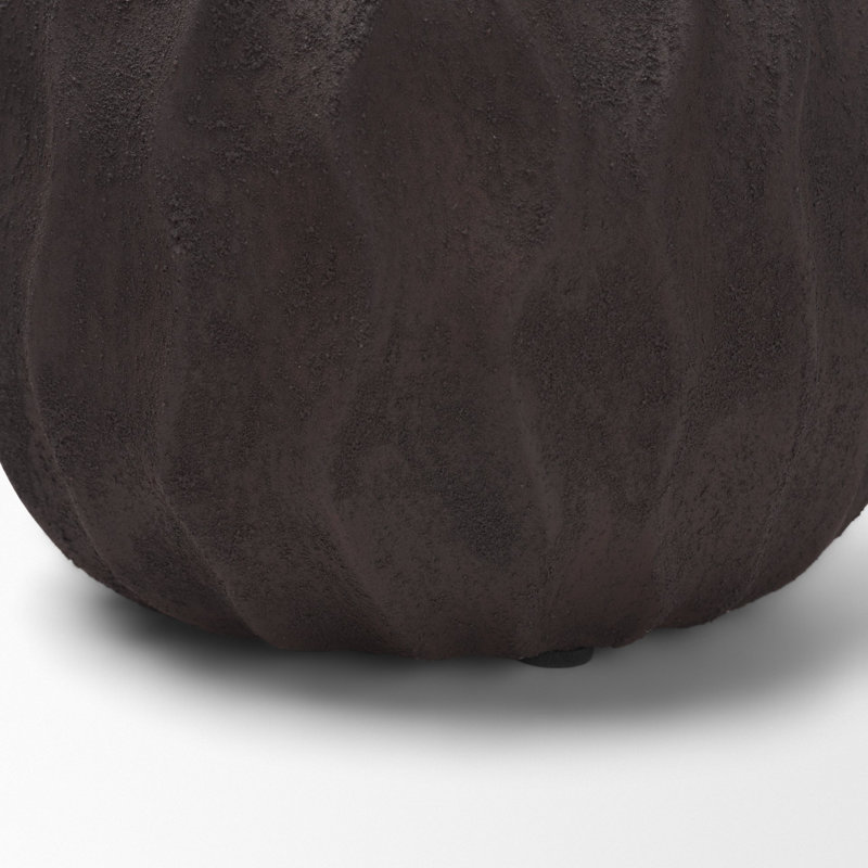Vase décoratif en céramique, L 5,9 x l 5,9 x H 5,9