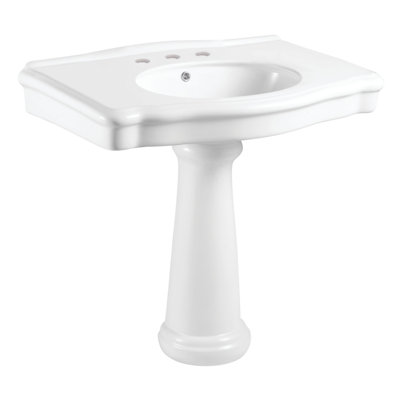 Kingston Brass Sovereign 35-Inch Ceramic Pedestal Sink