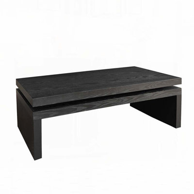 Farmhouse Rustic Wood Coffee Table for Living Room