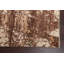 Tapis oriental abstrait à teinture végétale noué à la main