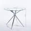 Table basse, petite table de salle à manger avec pieds en métal