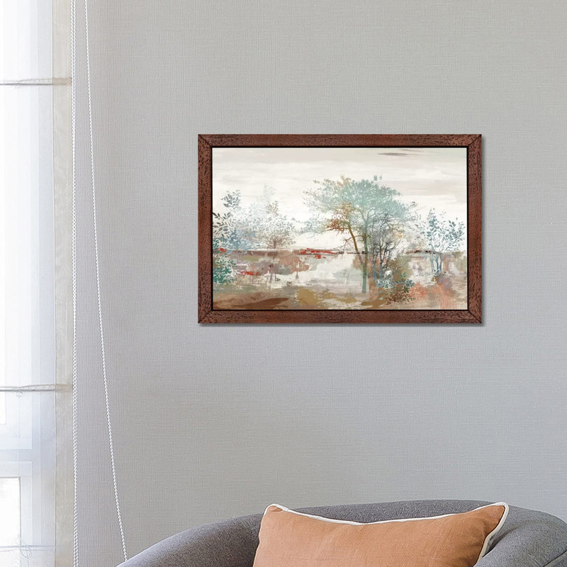 Autumn Silence by Allison Pearce - Painting, Brown Framed, 152.5 cm H x 101.5 cm W
