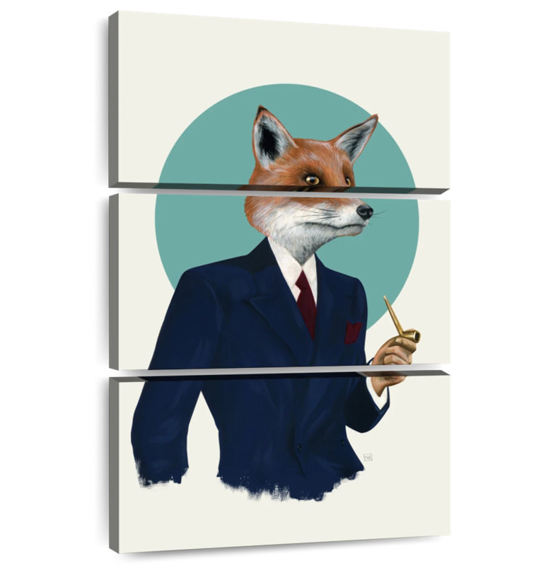 Brampt Mr. Fox, 38" H x 24" W