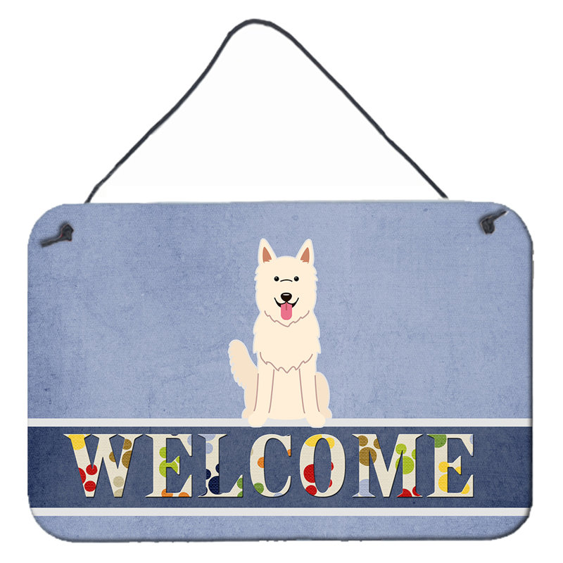 Modern Landscape & Nature Wall Decor, Aqua, German Shepherd