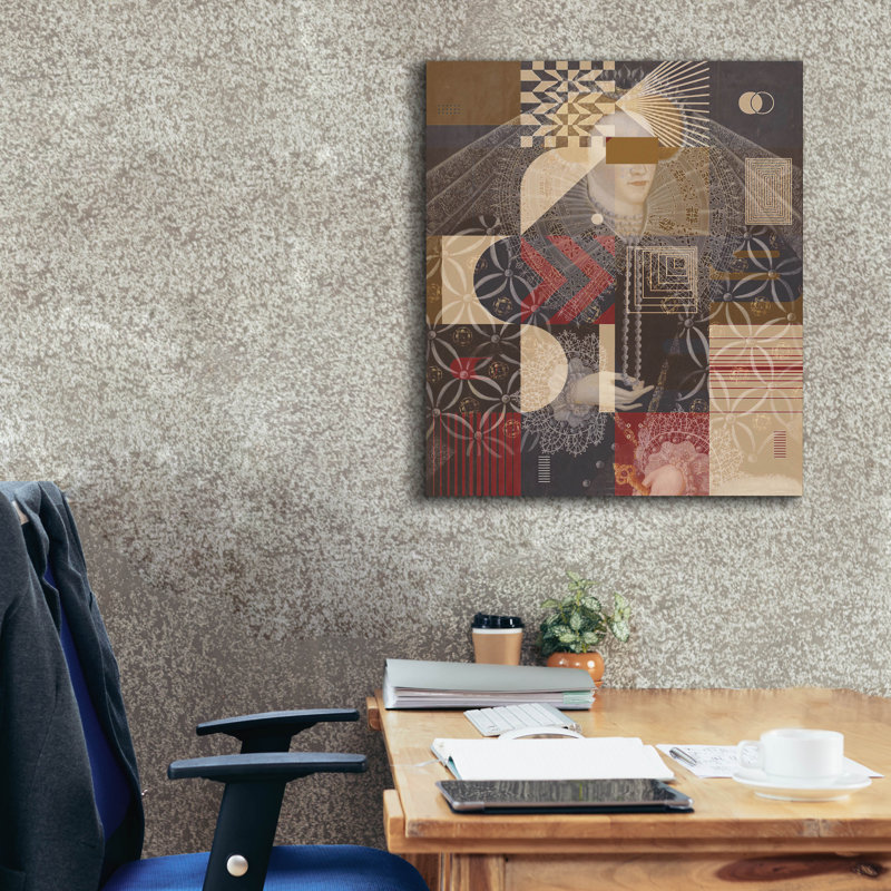 «Elizabeth I of England Ampleforth Abbey 2» par Irena Orlov, art mural sur toile, H 30 po x l 26 po x P 1,5 po