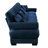 Super Comfort Oversized Modular Velvet Sectional Sofa With Movable Ottoman And Bolstered Armrests, Deep Seating Cloud Couch-1212065701