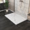 Base de douche rectangulaire l 59 po x P 31,5 po grain de marbre