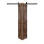 Porte de grange pliante en bois massif de style K avec trousse de quincaillerie - assemblage requis-101127227-101127220