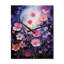 Horloge murale rose et mauve fuchsia fantaisie I-99632298