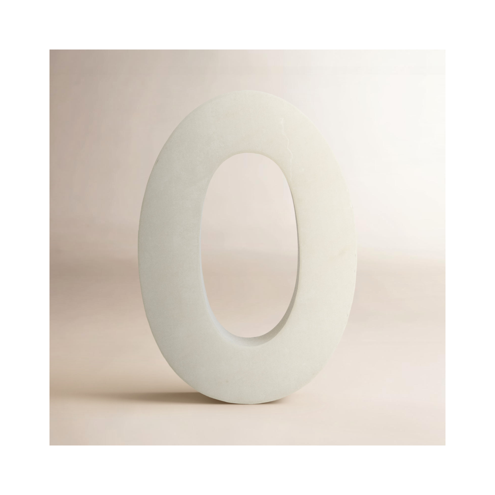 Zendaya Marble Number Letter Block, 0