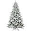 Arbre de Noël réaliste à charnière avec support en métal-1823869042