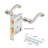 French Colonial Door Levers, Heavy Weighted Casting Design, Classic Bronze (1 Set)-66239949