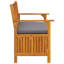 Banc de rangement Banc de rangement gris foncé