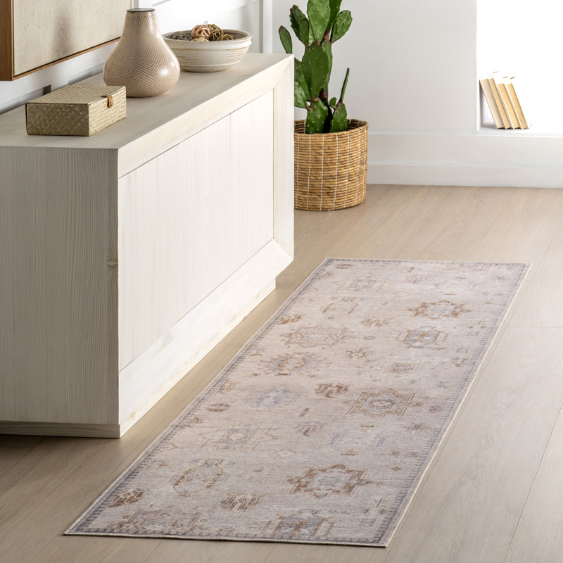 Tapis délavé à la machine Stonehouse SplashGuard, Tapis de couloir 2 pi 6 po x 6 pi