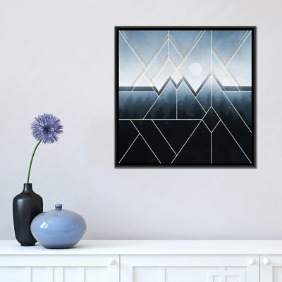 « sapins north », impression sur toile