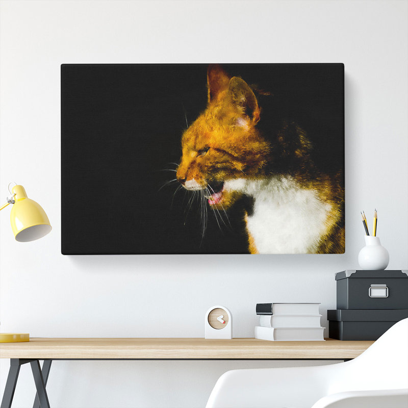 Portrait Of A Cat Vol.5 - Wrapped Canvas, 35cm H x 50cm W x 3cm D
