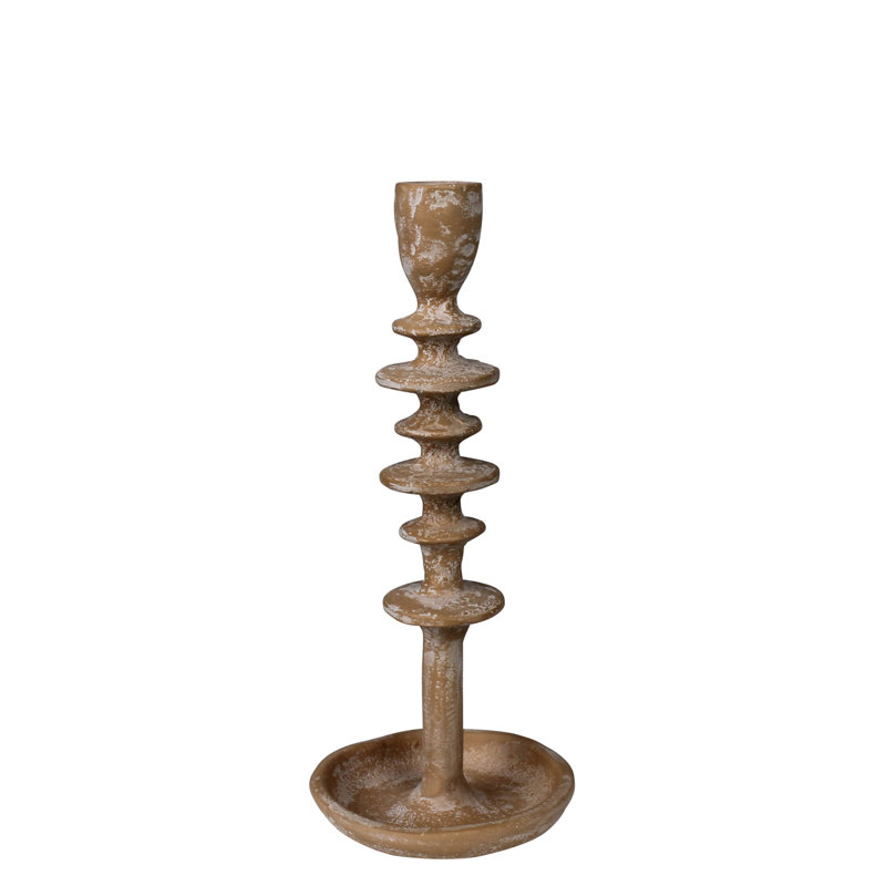 Taper Holder, Metal - Med, 10.5" H x 4.25" W x 4.25" D