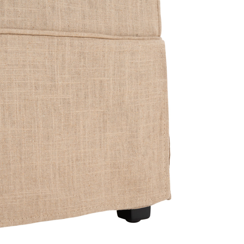 Upholstered Dining Chair, Hemp