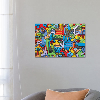 The City by Billy The Artist - Print on Canvas