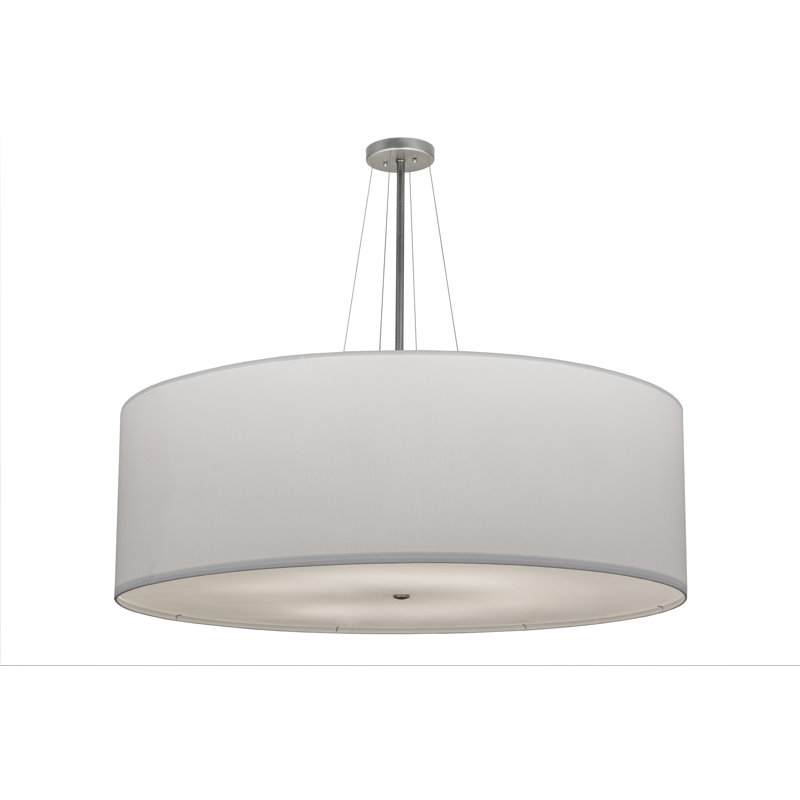 Lustre tambour unique à 8 lumières Gaiah