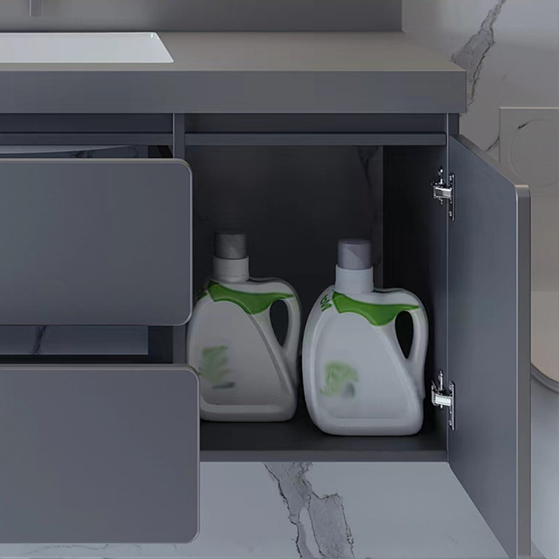 Armoire de salle de bain de style minimaliste français