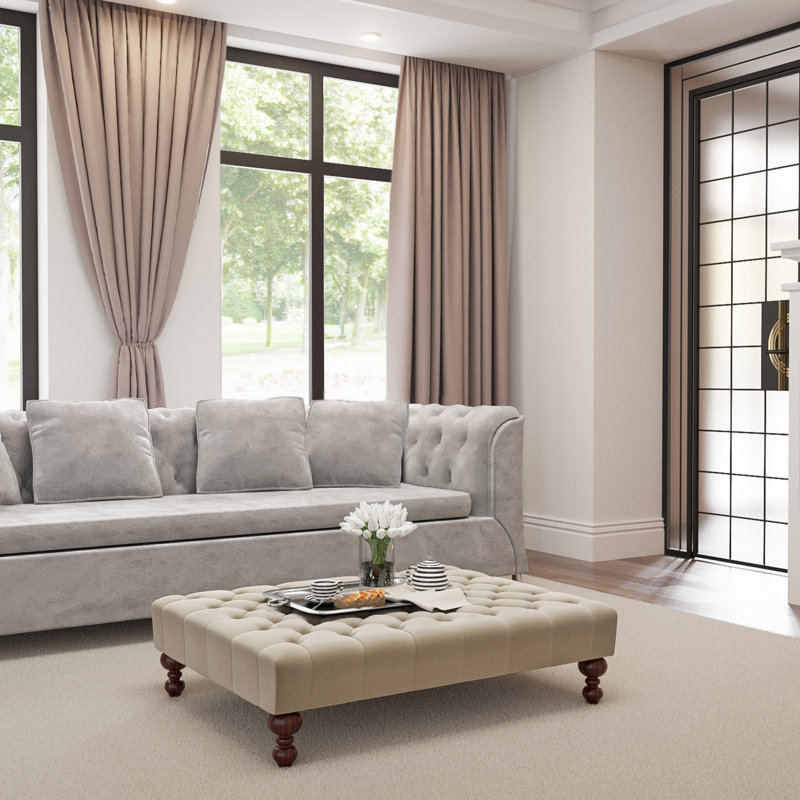Barrales Linen Upholstered Bench