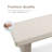Bartel 59"W Upholstered Dining Bench with Wood Base