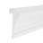 1 in x 2-5/8 in x 96 in Recycled Polystyrene Cap Moulding Pro Pack 64 LF