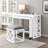 Mackeby's 3-Piece Desk Set with Stool -1592691079
