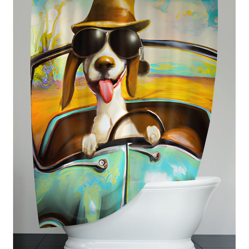 Rideau de douche Colesville, H 72 po x l 70 po