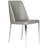 Chromium 18.5'' H Faux Leather Upholstered Metal Side Chair-1121956690