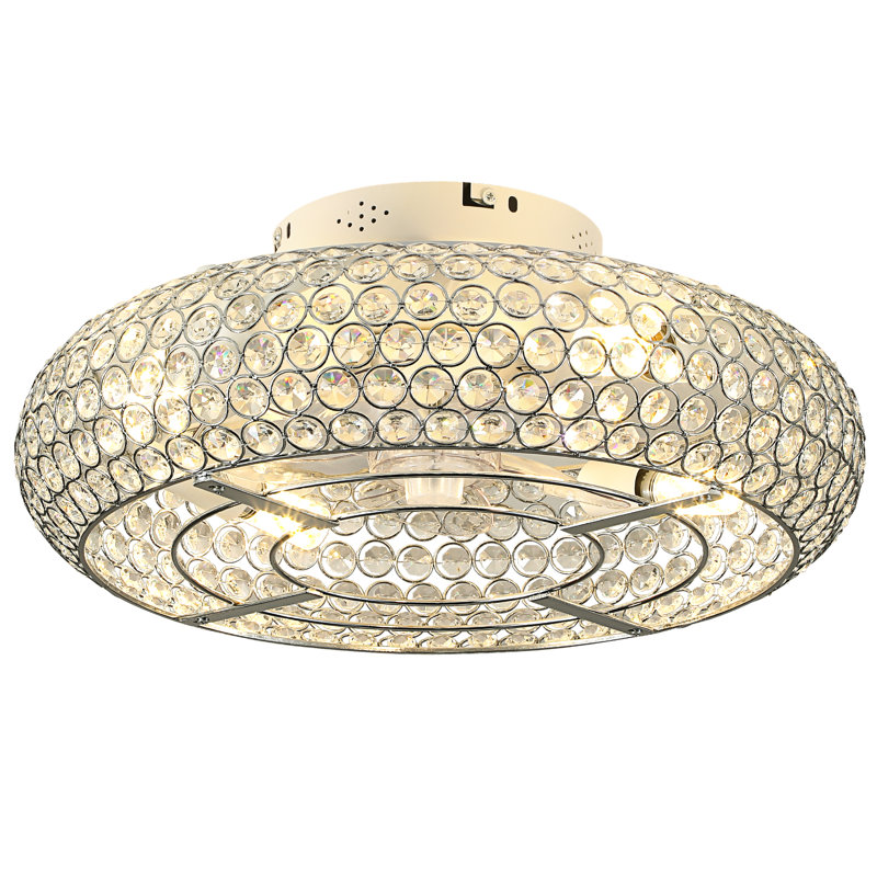 19.6'' Ceiling Fan with Light Kit