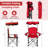 Portable Folding Beach Canopy Chair With Cup Holders