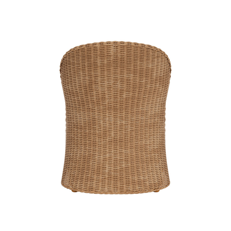 Tobago Outdoor Dining Armchair, Canvas Navy