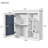 32'' Bathroom Wall Cabinet With Mirror