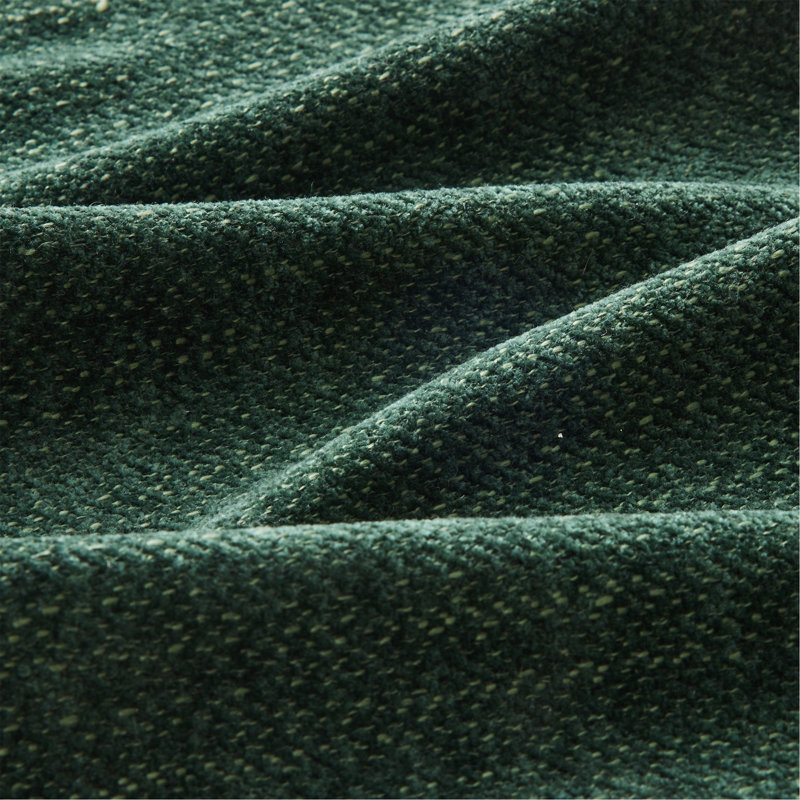 Canapé modulaire en L avec repose-pieds Cloud, Vert