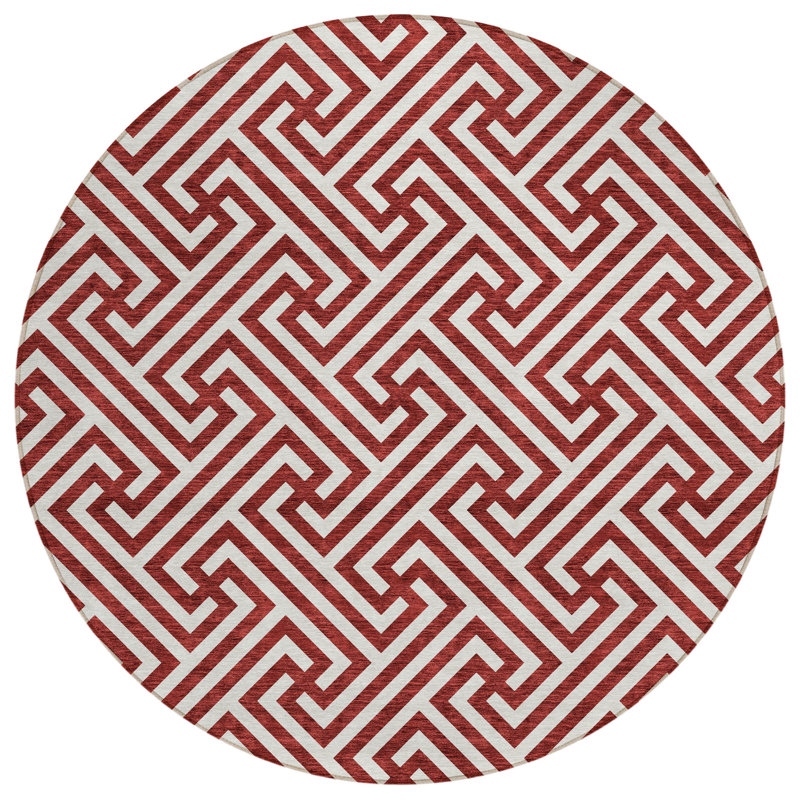 Tapis intérieur / extérieur Flamoudi, Rond 8 pi