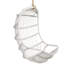 Chaise suspendue en rotin Riviera – blanc
